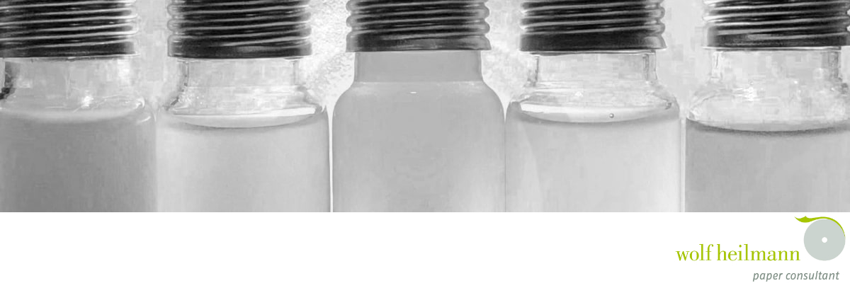 Musterflaschen miit unterschiedlichen Produkten